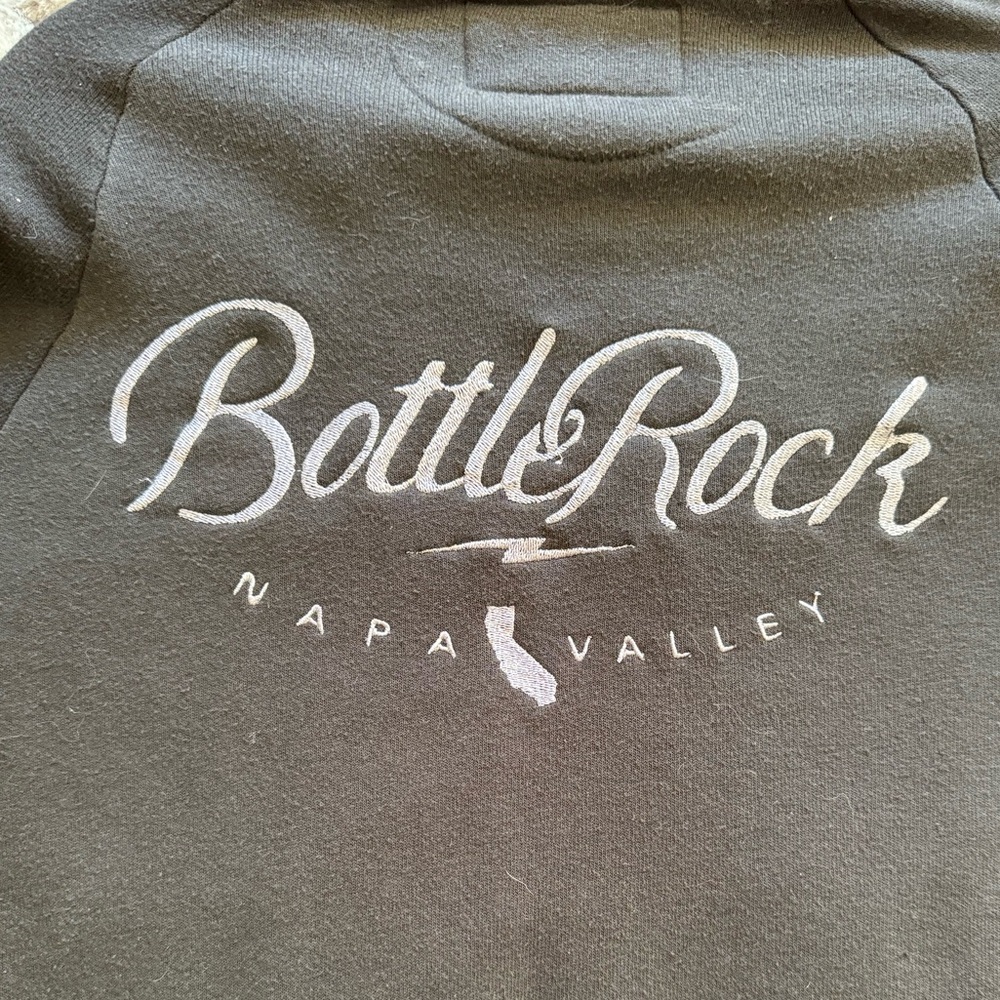 Bottle Rock Men’s zip sweatshirt